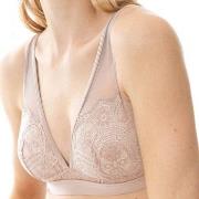 Mey BH Poetry Fame Triangle Bra With Lace Beige polyamid Small Dame