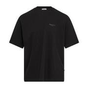 Resteröds Mid Sleeve T-Shirt Svart økologisk bomull Large Herre