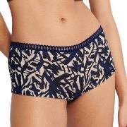 Sloggi Truser 3P GO Crush Hipster Shorts Svart/Blå bomull X-Small Dame