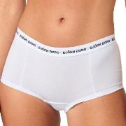 Björn Borg Truser 2P Core Logo High Waist Brief Hvit bomull Medium Dam...