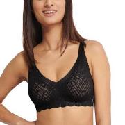 Sloggi BH ZERO Feel Bliss Soft Bra Svart L+ Dame