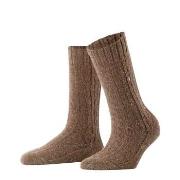 Burlington Strømper Tweed Tales Wool Sock Brun Str 36/41 Dame