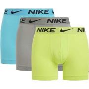 Nike 3P Everyday Essentials Micro Boxer Brief Blå/Grønn polyester Medi...