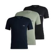 BOSS 3P Classic Regular Fit T ShirtRN Mixed bomull X-Large Herre