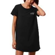 Triumph Nightdress Short Sleeve Svart bomull 46 Dame