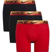 Nike 3P Everyday Essentials Micro Boxer Brief Oransje/Rød polyester Sm...