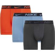 Nike 6P Everyday Essentials Micro Boxer Brief Blå/Oransje polyester Me...