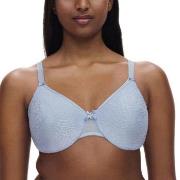 Chantelle BH C Magnifique Underwired Bra Lysblå m Mønst D 80 Dame