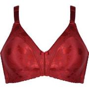 NATURANA BH Heritage Minimizer Soft Bra Floral Rød polyamid B 90 Dame