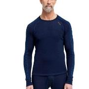 Dovre Jacquard Baselayer Marine ull Medium Herre