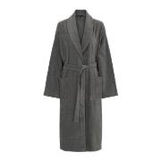 Decoy Long Terry Robe With Hood Grå polyester X-Large Dame