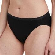 Decoy Truser 5P Tai Briefs Svart økologisk bomull Large Dame