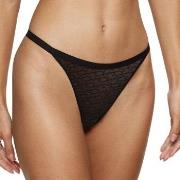 Triumph Truser Signature Sheer String Svart 40 Dame