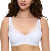 Triumph BH Amourette Wired Bra With Lace Hvit C 85 Dame