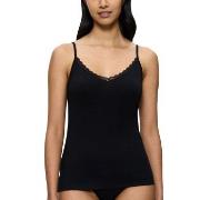 Triumph Feel Of Cotton Spaghetti Top Svart bomull 40 Dame