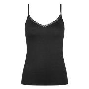 Triumph Feel Of Cotton Spaghetti Top Svart bomull 42 Dame