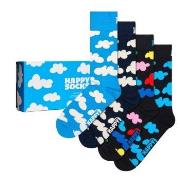 Happy socks Strømper 4P Cloudy Gift Set Mixed bomull Str 36/40