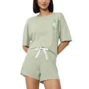 Triumph Endless Comfort Short Sleeve Pyjama Lysegrønn 38 Dame