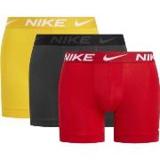 Nike 9P Everyday Essentials Micro Boxer Brief Rød/Gul polyester Small ...