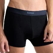 Sloggi 2P Men Ever Ease Shorts Svart bomull X-Large Herre