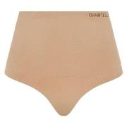 Chantelle Truser Smooth Comfort High Waisted Brief Lysbrun  Small Dame