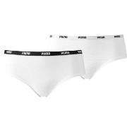 Puma Truser 2P Iconic Solid Hipster Hvit X-Small Dame