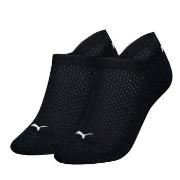 Puma Strømper 2P Women Cushioned Sneaker Socks Svart Str 35/38 Dame