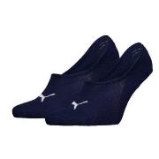 Puma Strømper 2P Unisex Footie High Cut Socks Marine Strl 35/39
