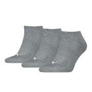 Puma Strømper 3P Cushioned Ankle Sock Grå Str 39/42