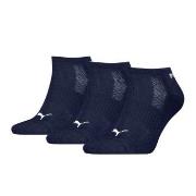 Puma Strømper 3P Cushioned Ankle Sock Marine Str 35/38