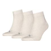 Puma Strømper 3P Quarter Socks Lysgrå Str 47/49
