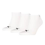 Puma Strømper 3P Sneaker Socks Hvit Str 47/49