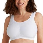 Miss Mary Exhale Comfort T-shirt Sports Bra BH Hvit B 90 Dame