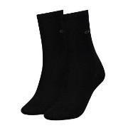 Calvin Klein Strømper 2P Annika Flat Knit Sock Svart Strl 37/41 Dame