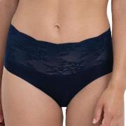 Anita Truser Essential High Waist Lace Briefs Mørkblå Large Dame