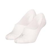 Calvin Klein Strømper 2P Shiny Logo Mid Cut Footie Socks Hvit Str 35/3...