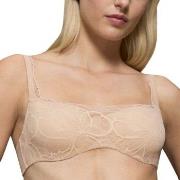 Triumph BH Body Make-Up Illusion Lace Balconette Beige C 80 Dame