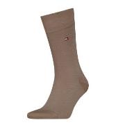 Tommy Hilfiger Strømper Men Premium Birdseye Socks Brun Str 45/46 Herr...
