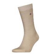 Tommy Hilfiger Strømper Premium Basket Wool Socks Beige Str 45/46 Herr...