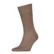 Tommy Hilfiger Strømper Premium Fil D Ecosse Socks Brun Str 45/46 Herr...