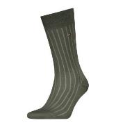 Tommy Hilfiger Strømper Premium Rib Crew Socks Grønn Str 45/46 Herre