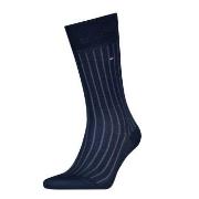 Tommy Hilfiger Strømper Premium Rib Crew Socks Jeansblå Str 45/46 Herr...