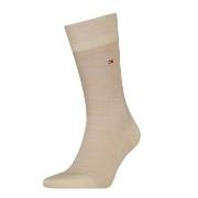 Tommy Hilfiger Strømper Premium Wool Socks Beige Str 39/40 Herre