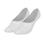 Tommy Hilfiger Strømper 2P Women Footie Socks Grå Str 39/42 Dame