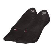 Tommy Hilfiger Strømper 2P Women Shine Footie Socks Svart Str 35/38 Da...