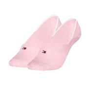Tommy Hilfiger Strømper 2P Women Shine Footie Socks Lysrosa Str 35/38 ...