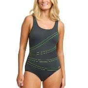 Damella Keira Chlorine Resistant Swimsuit 36-50 Khaki polyester 50 Dam...