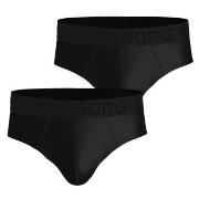 Björn Borg 2P Sports Mesh Brief Svart polyester Small Herre