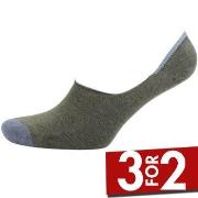 Amanda Christensen Strømper True Contrast Invisible Sock Mørkgrå  Str ...