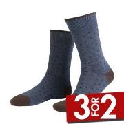 Amanda Christensen Strømper True Dot Ankle Sock Mørkblå Str 43/46